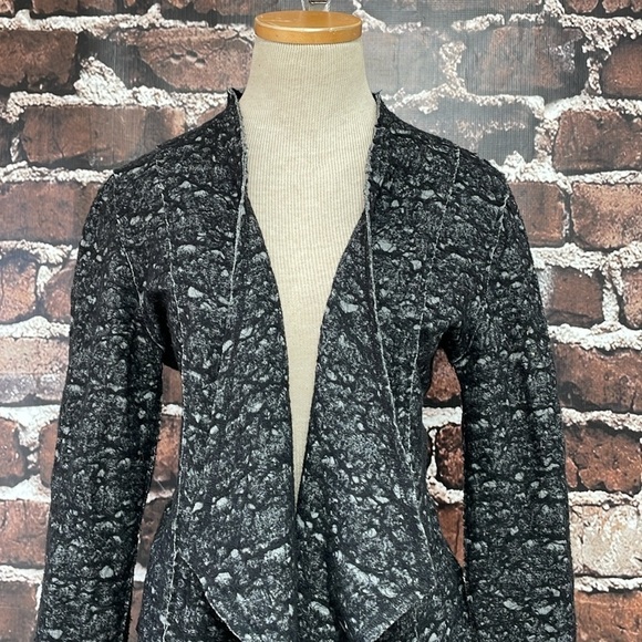 Eileen Fisher Cardigan Women's PS Petite Small Grey Open Front Sweater - Picture 7 of 13